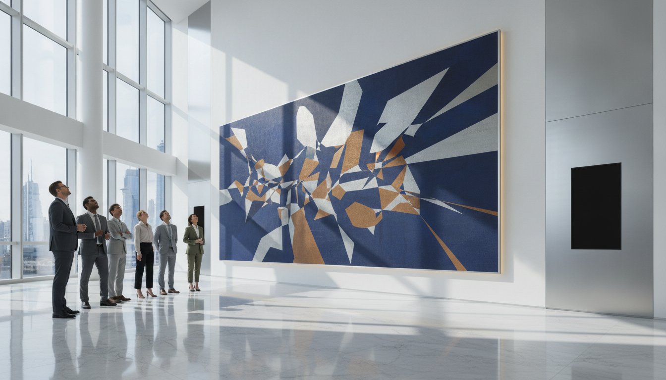 High-End Lenticular Art vs. Digital Signage: Why Analog Kinetic Art Wins in 2026