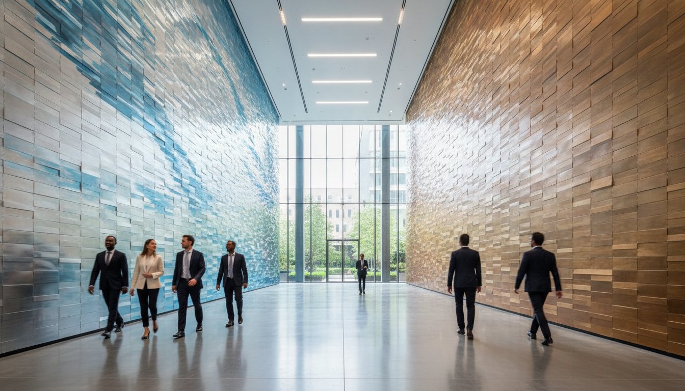 Kinetic Wall Murals vs Static Murals: The Architect’s 2026 Guide to Dynamic Spaces