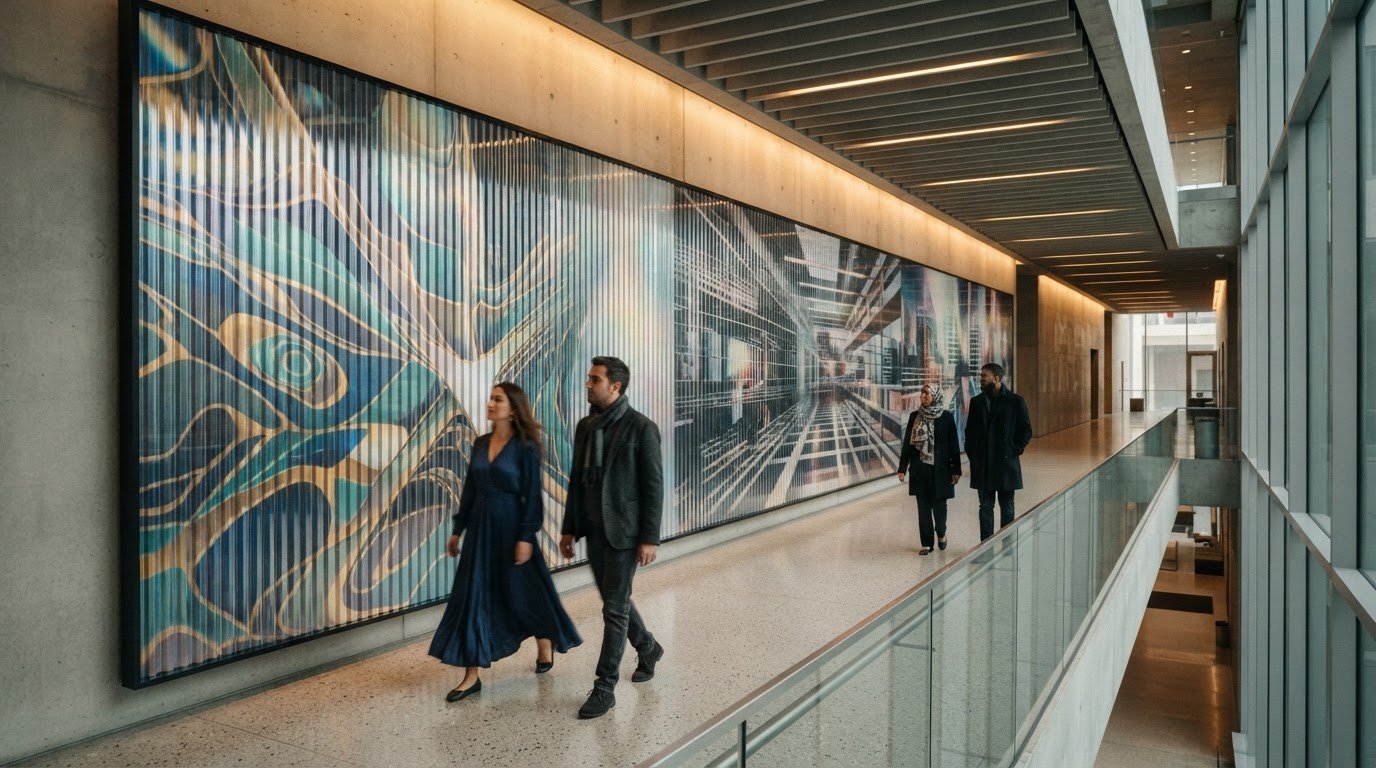 2026 Guide to Architectural Lenticular Installations