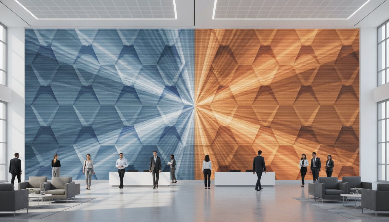 Large Scale Lenticular Murals: The Definitive Guide to Dynamic Architectural Surfaces