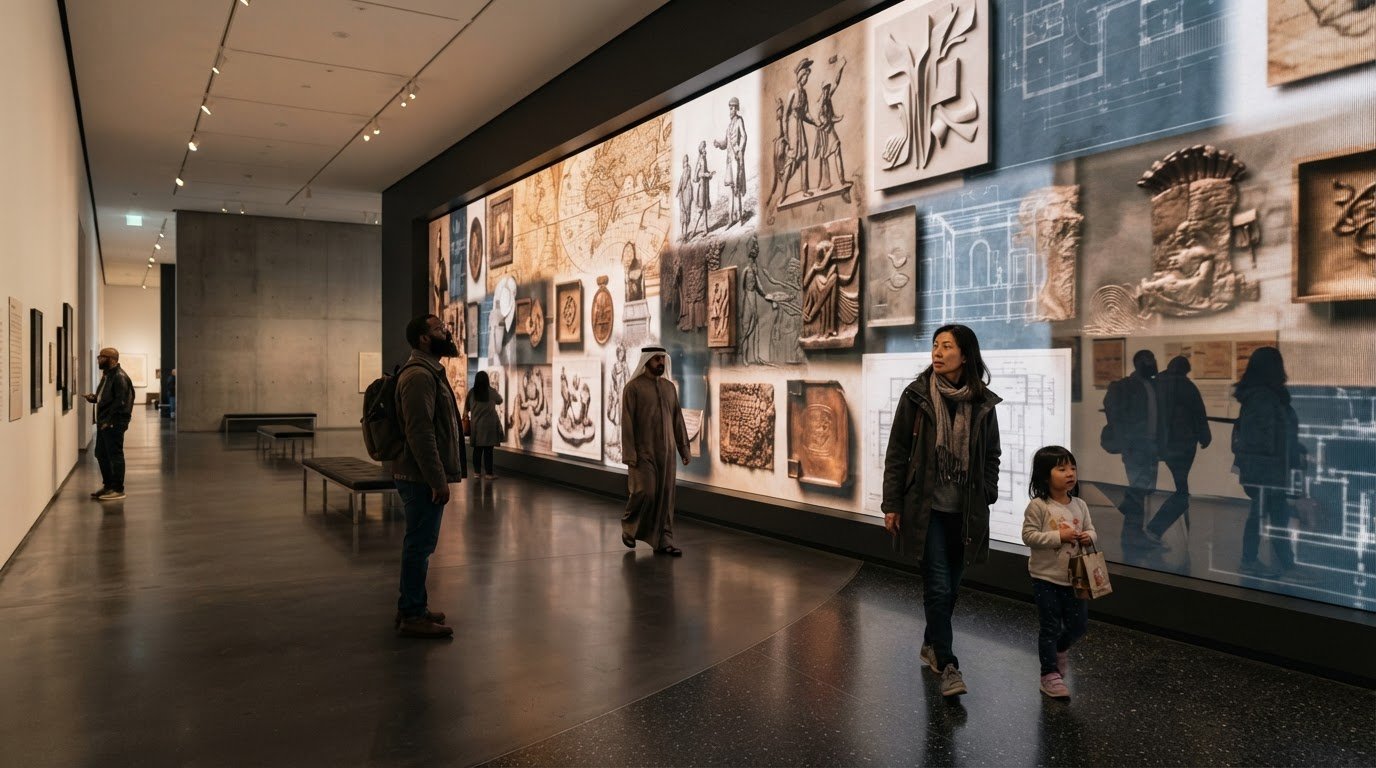 Lenticular Museum Displays: Designing Exhibits That Move With Visitors