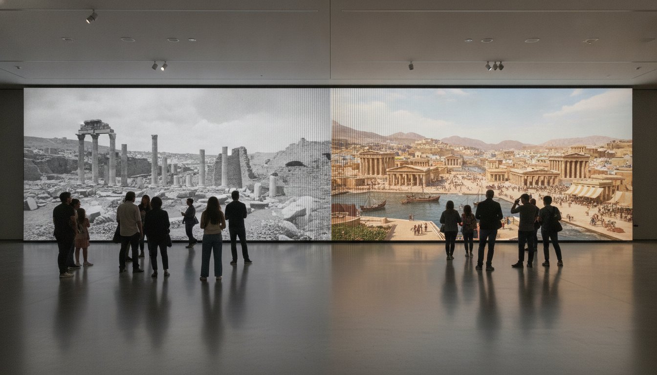 Lenticular Printing for Museums: Dynamic Storytelling