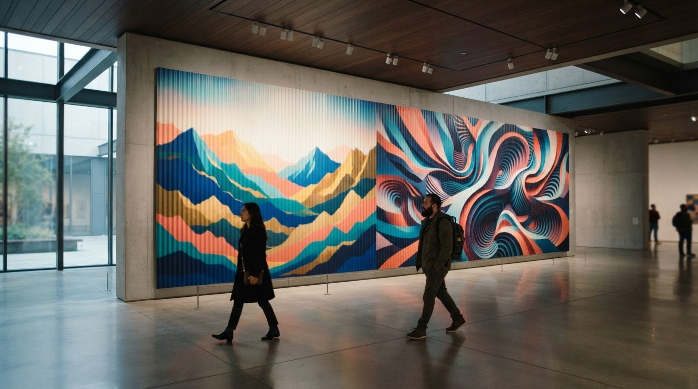 Lenticular Wall Murals: How to Turn a Wall into a Moving Experience
