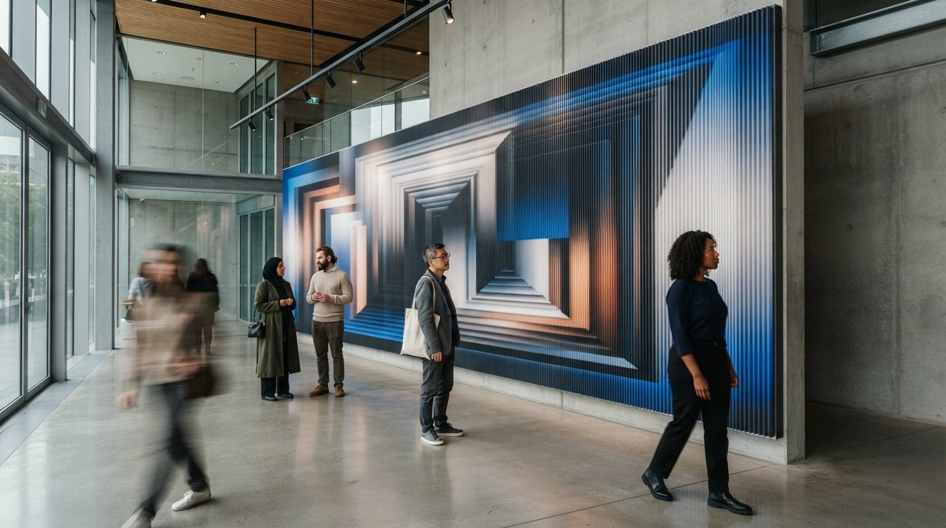 The Art of Custom Lenticular Design: Transforming Spaces with Kinetic Motion